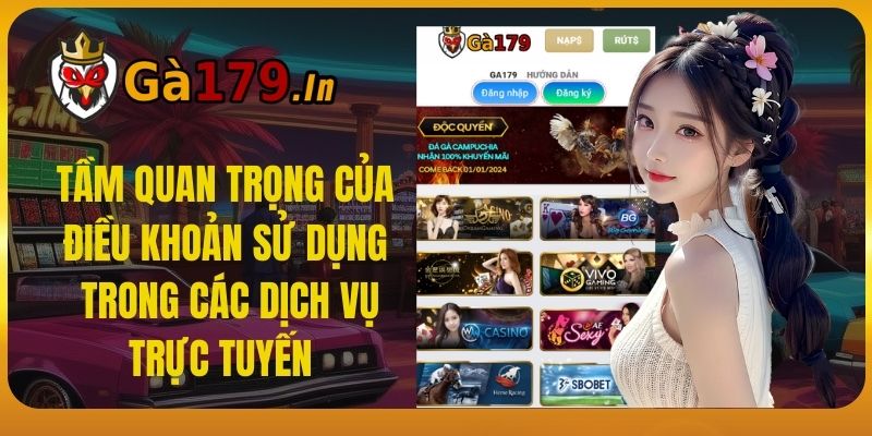 Tầm quan trọng của Điều khoản sử dụng trong các dịch vụ trực tuyến