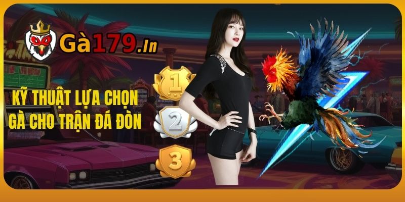 Kỹ thuật lựa chọn gà cho trận đá đòn