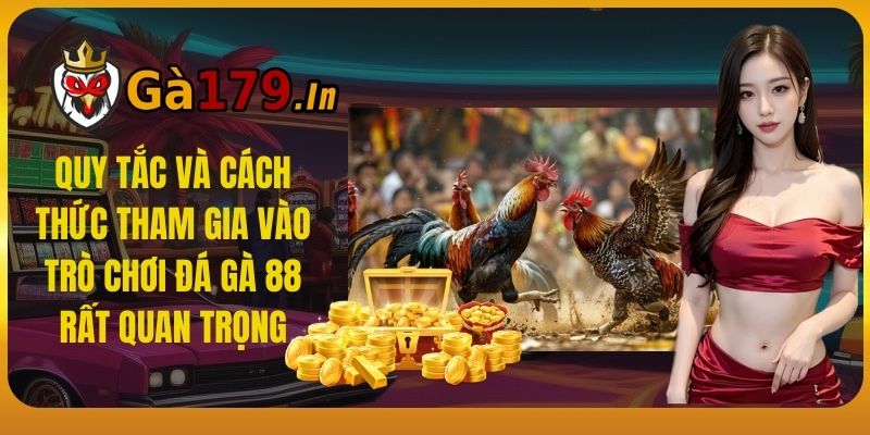 Quy tắc và cách thức tham gia vào trò chơi đá gà 88 rất quan trọng