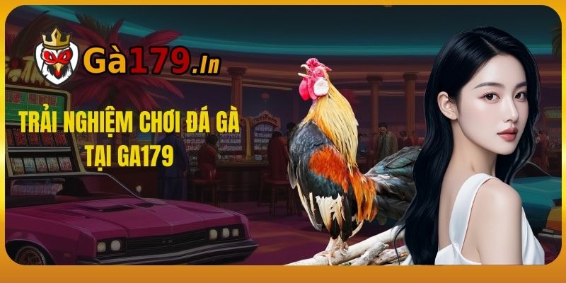 Trải nghiệm chơi đá gà tại GA179